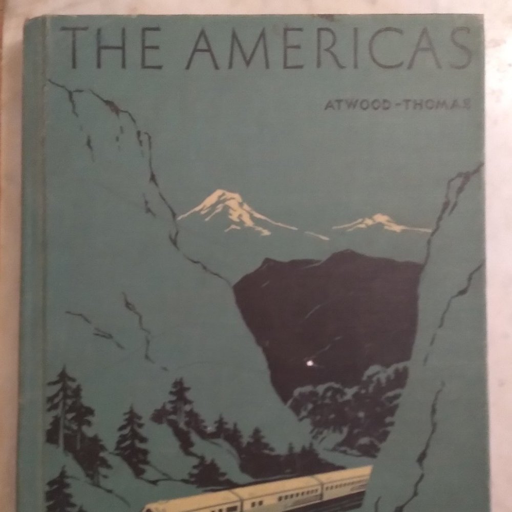 Decorative Coffee Table Book - The Americas (1942)